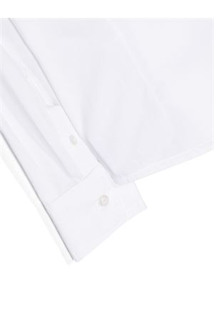 camicia in lino bianco FAY KIDS | FU5P00P0013100